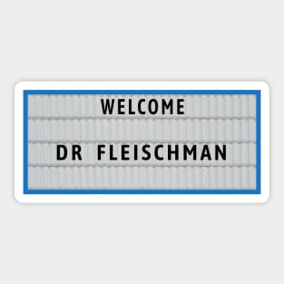 Northern Exposure Joel Fleischman Welcome Cicely Sticker